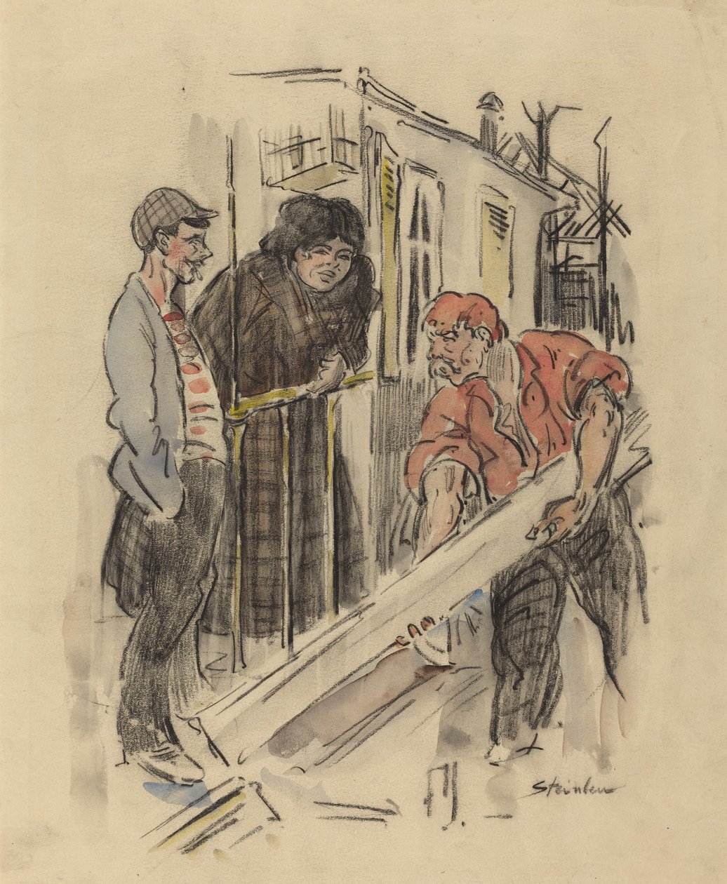 Fofocas de Théophile Alexandre Steinlen
