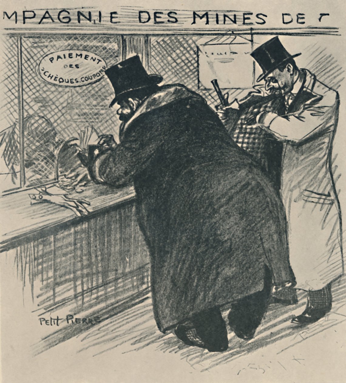 A maioria oportunista, 1919 de Théophile Alexandre Steinlen