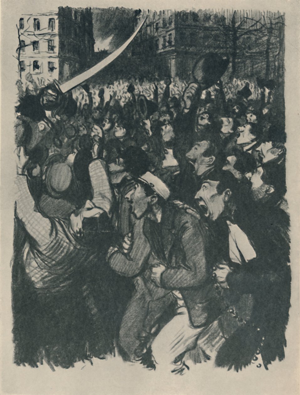 As ovelhas de Boisdeffre, c1898, 1919 de Théophile Alexandre Steinlen