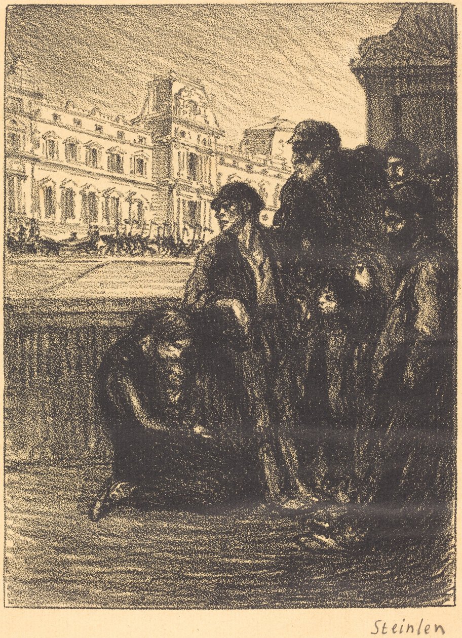 Miséria e esplendor Misere et esplendor, 1908. de Théophile Alexandre Steinlen