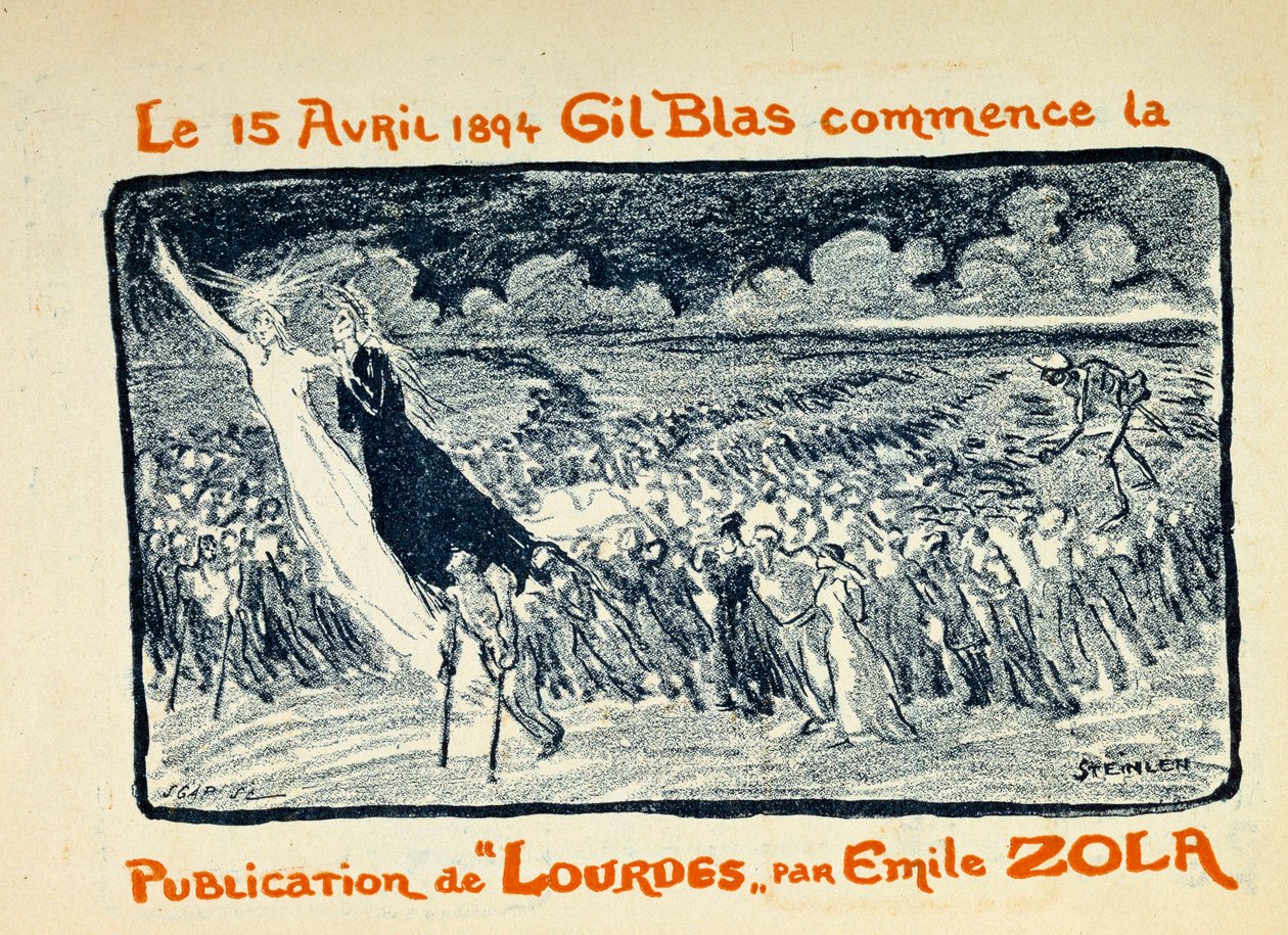 Em 15 de abril de Théophile Alexandre Steinlen