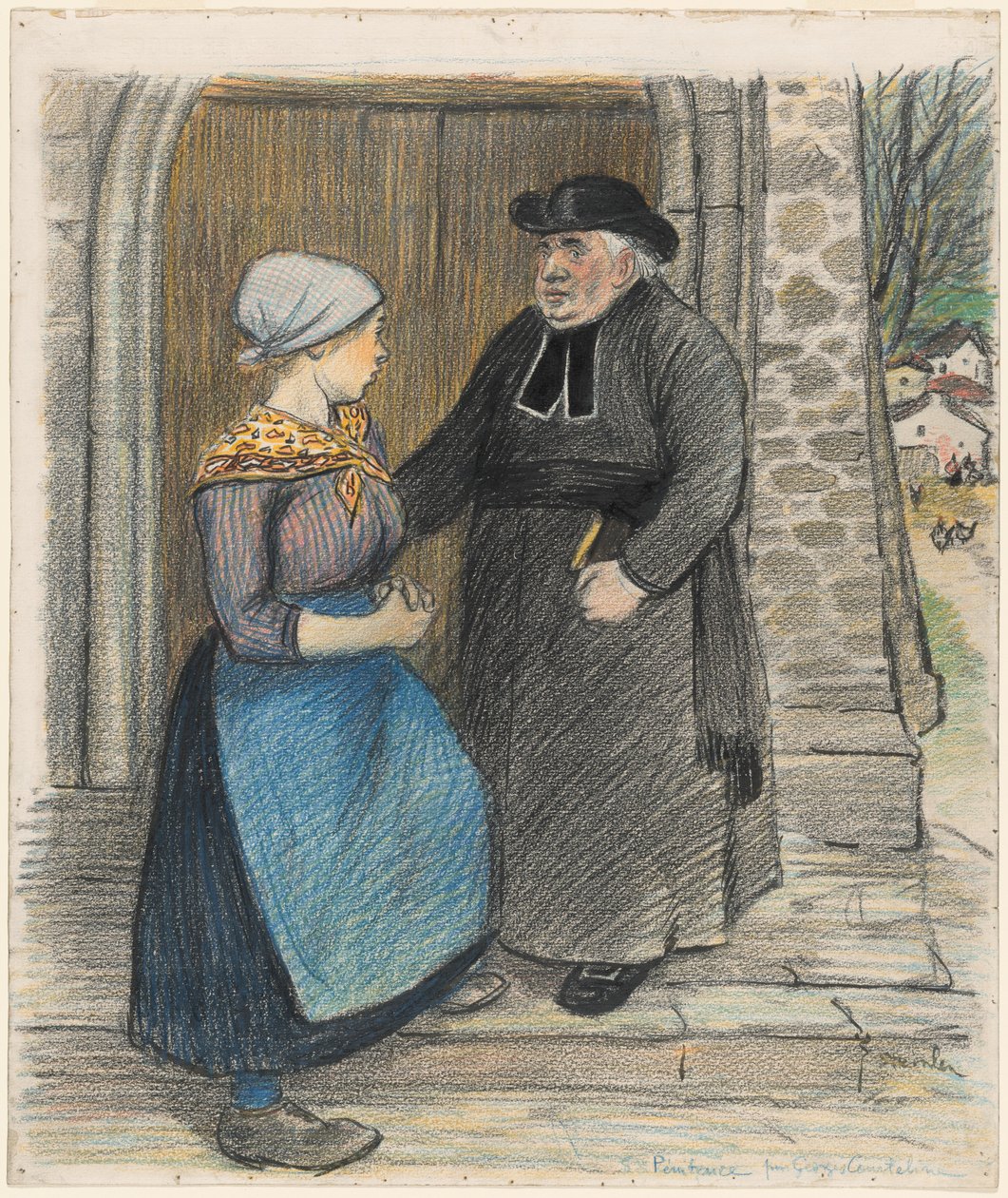 Penitência de Théophile Alexandre Steinlen