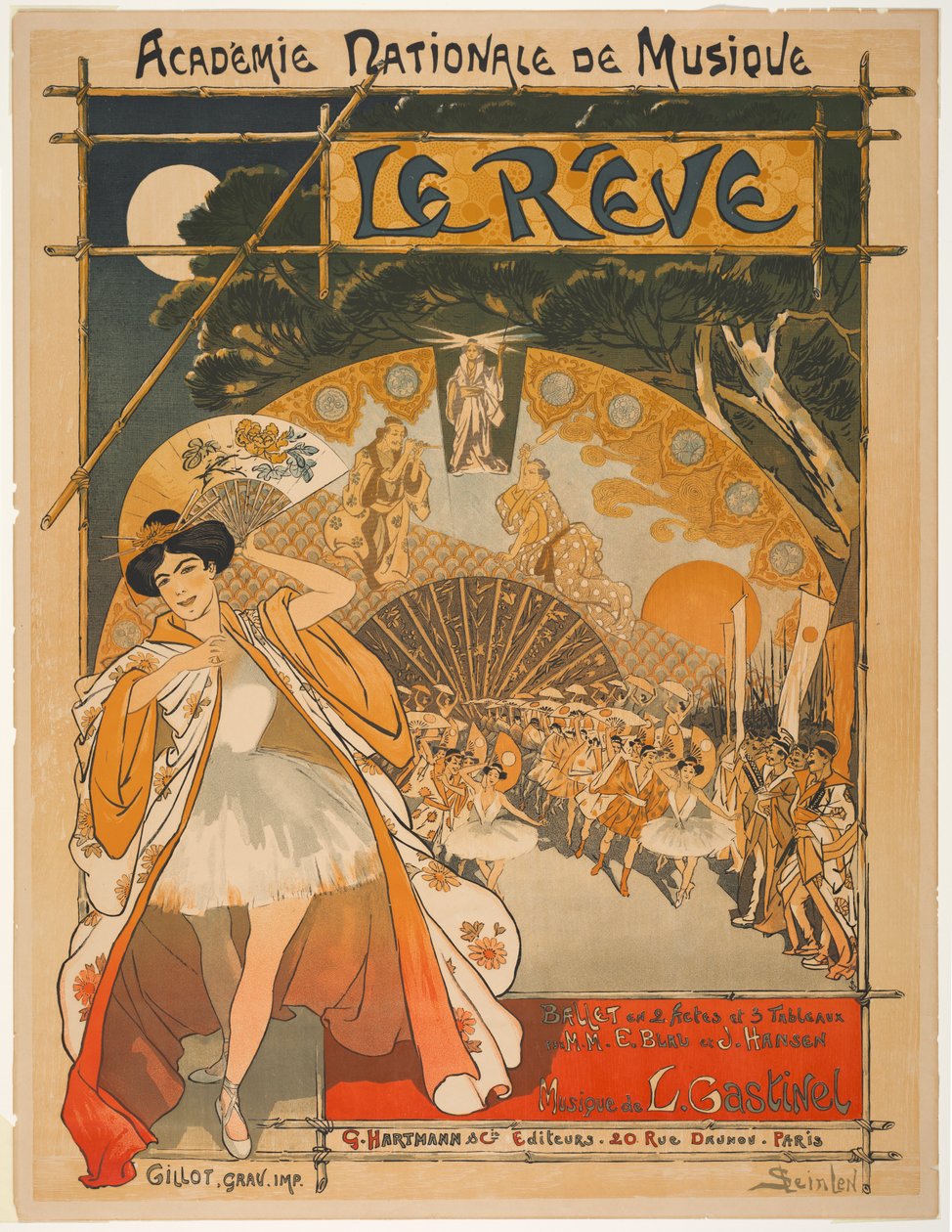 O sonho, 1891. de Théophile Alexandre Steinlen