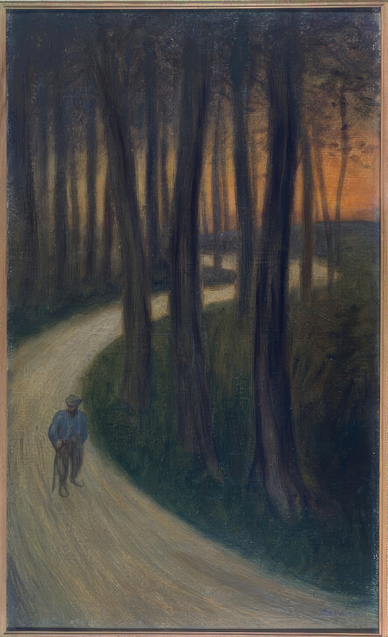 O vagabundo de Théophile Alexandre Steinlen