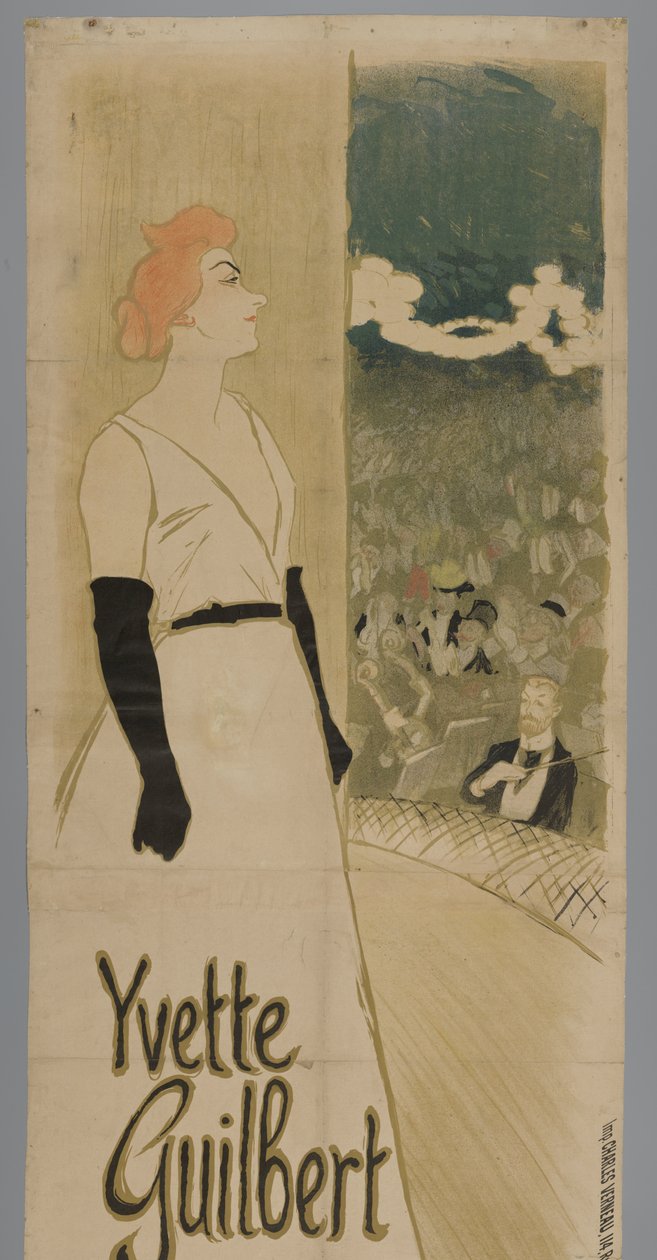 Embaixadores Yvette Guilbert de Théophile Alexandre Steinlen