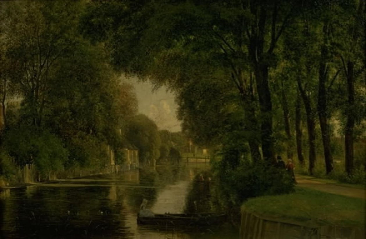 Um Canal. Frederiksværk, Zelândia de Thorald Brendstrup