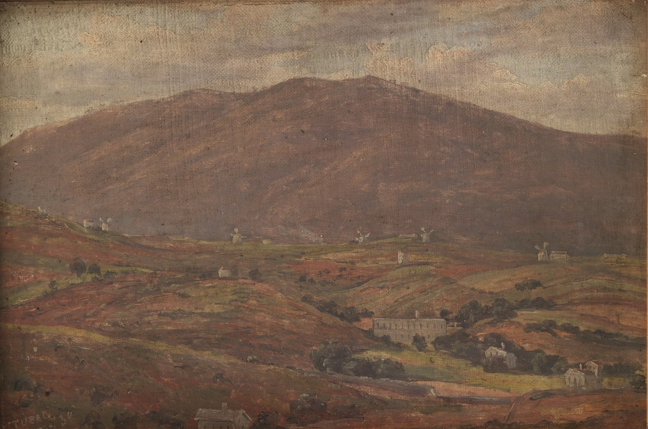 Paisagem perto de Setúbal, Portugal de Thorald Brendstrup