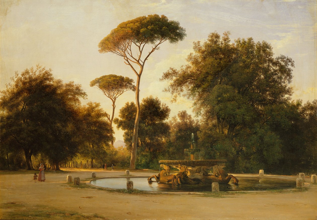 Monte Pincio Rome de Thorald Brendstrup