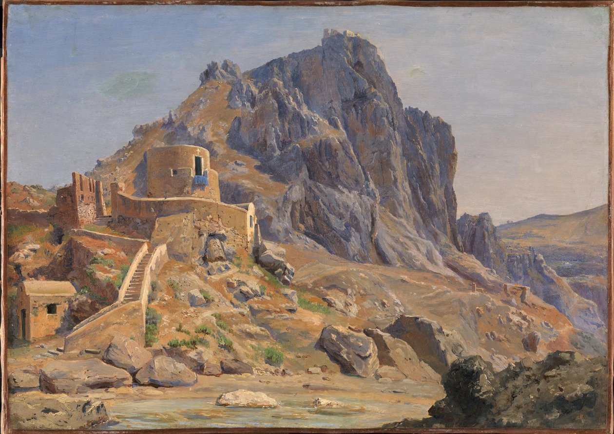Vista da Marina Piccola, Capri: Luz da Manhã de Thorald Læssøe