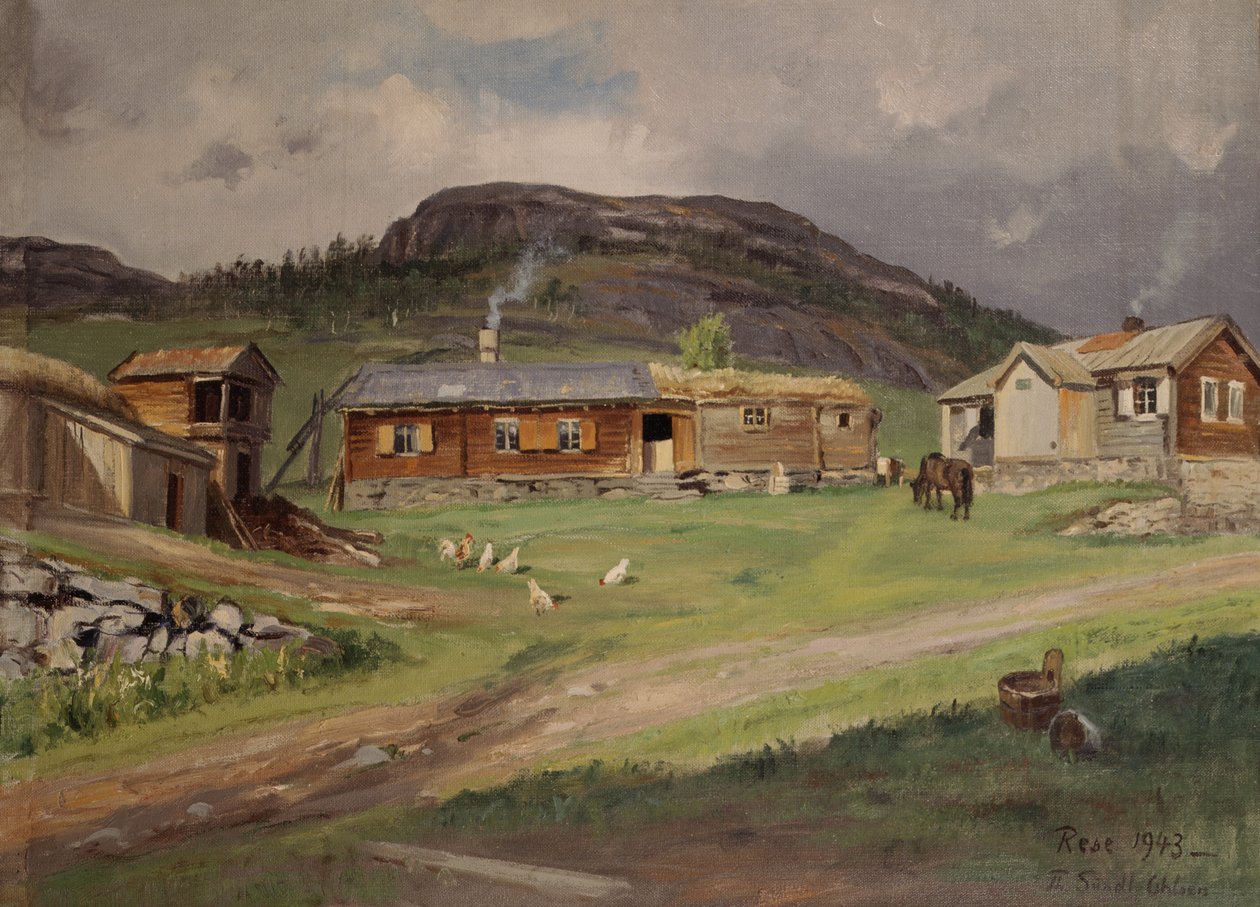 A fazenda Rese, Hemsedal de Thoralv Sundt Ohlsen