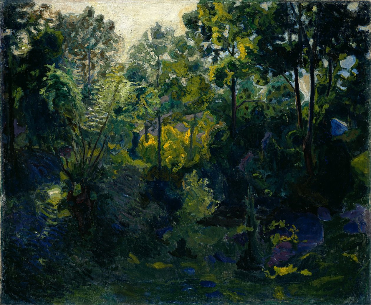 Paisagem arborizada de Thorvald Erichsen