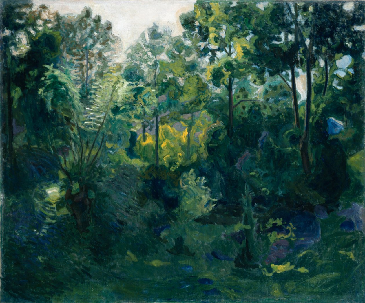 Interior da floresta de Thorvald Erichsen