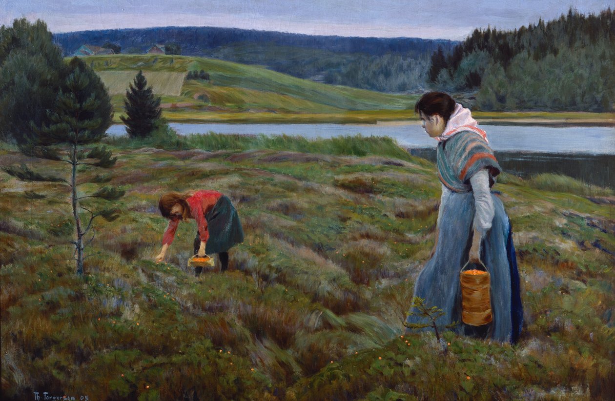 Colhendo amora de Thorvald Torgersen