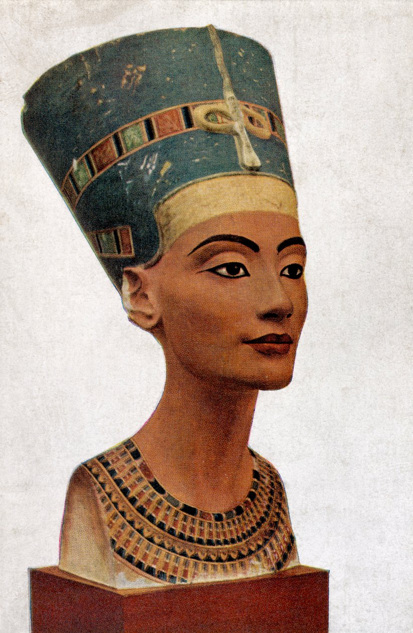 Rainha Nefertiti do Egipto de Thutmose Thutmose