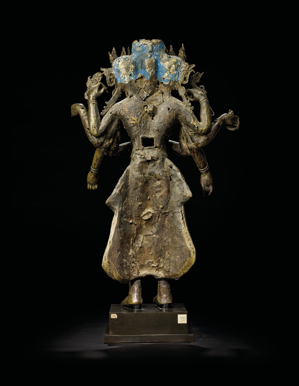 Estátua de Ekadashalokeshvara de Tibetan School