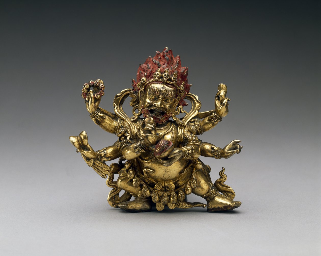 Mahakala Heruka de Tibetan School