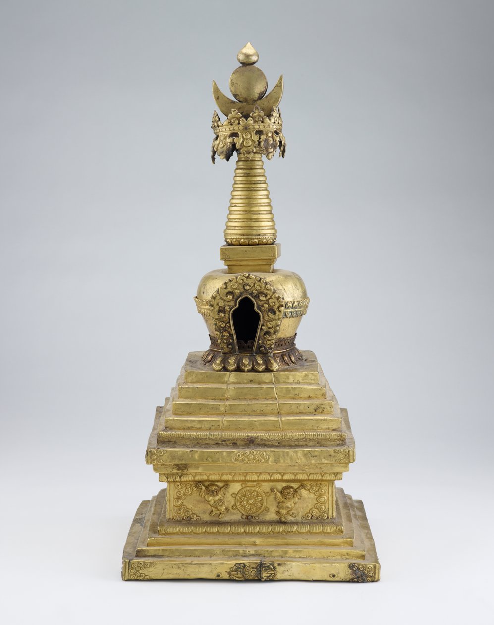 Stupa, finais do século XVII e XVIII de Tibetan School