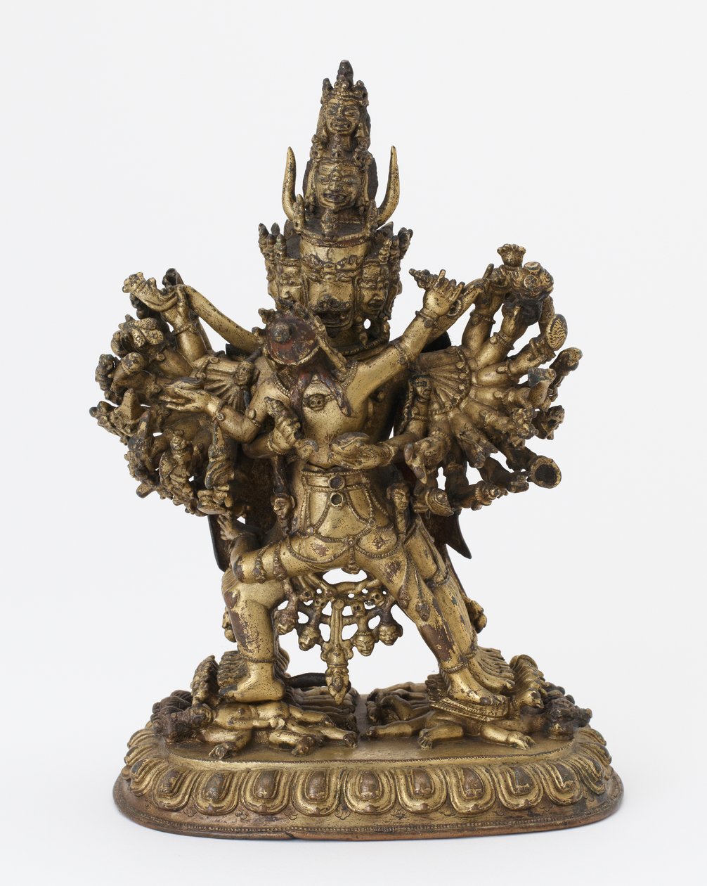Yamantaka, século 16 de Tibetan School