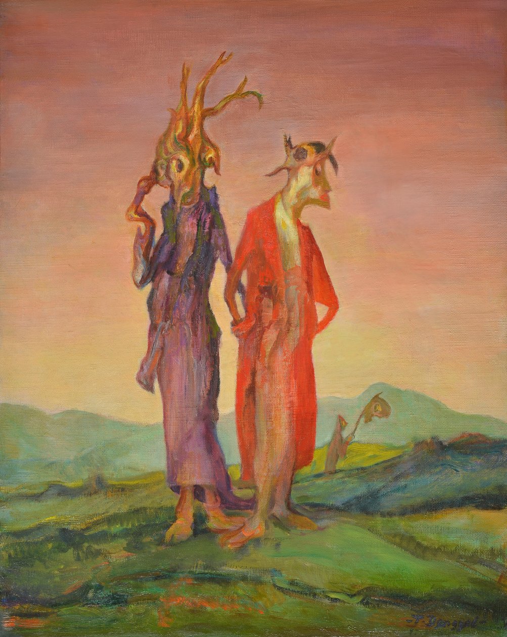  Casal de monstros de Tibor Dengyel