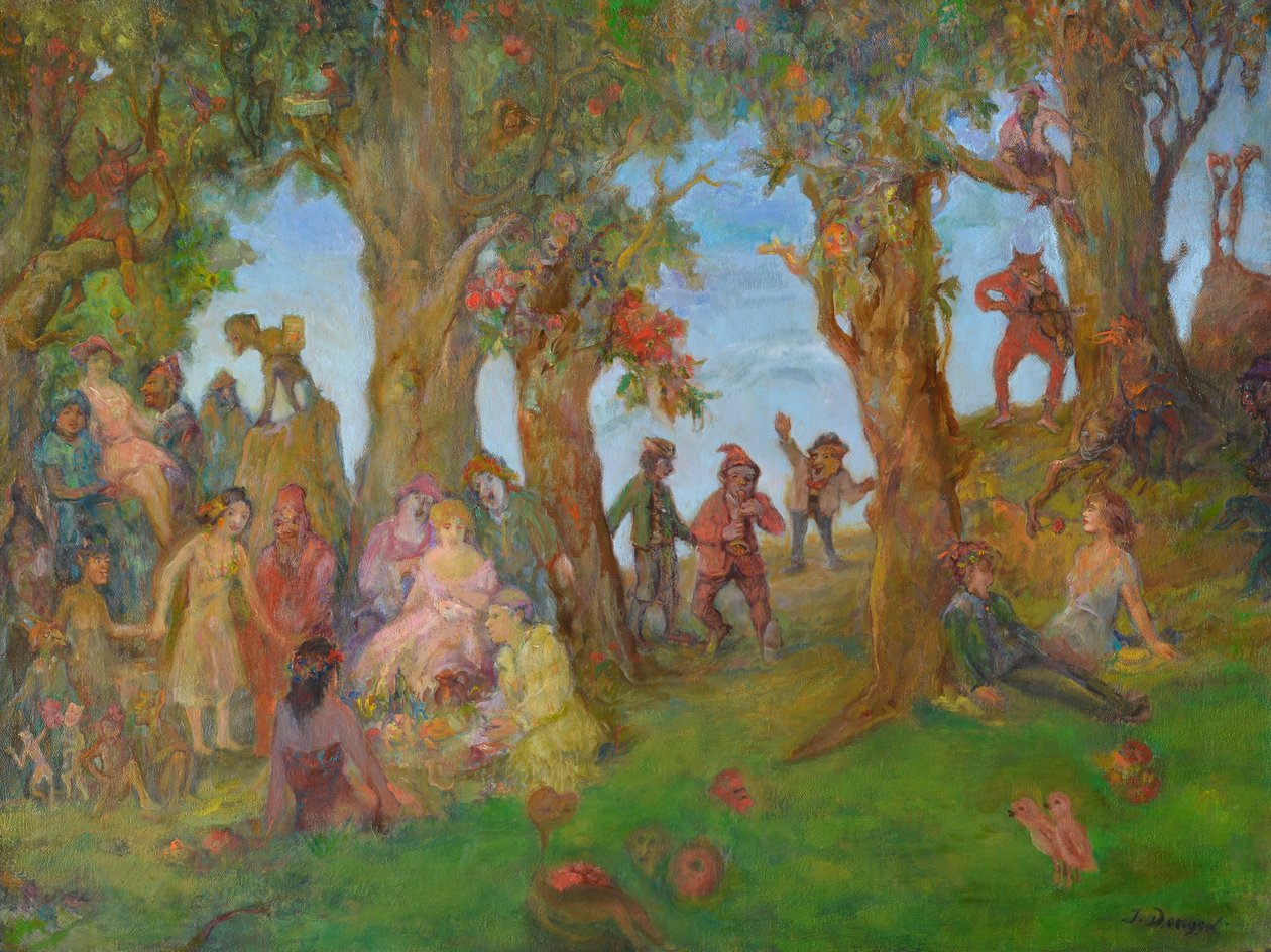 Festa de jardim de Tibor Dengyel