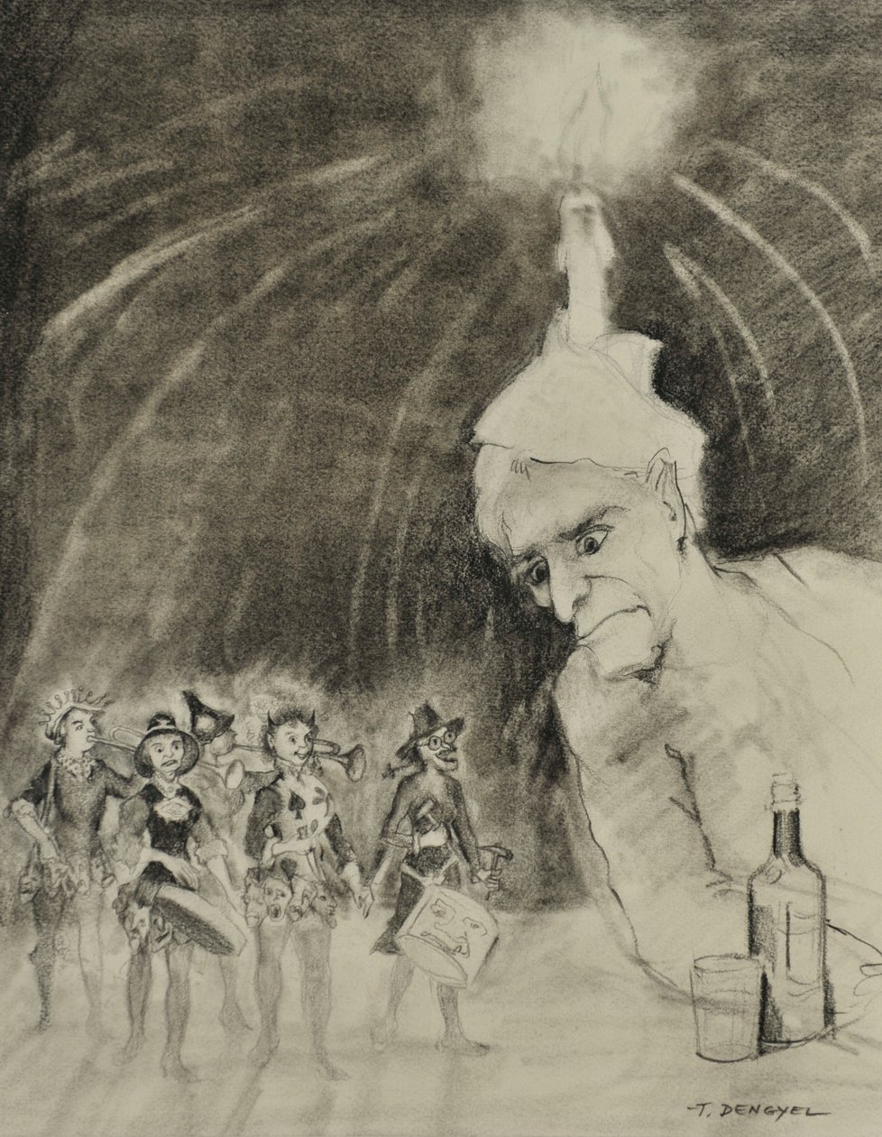 Delirum tremens de Tibor Dengyel