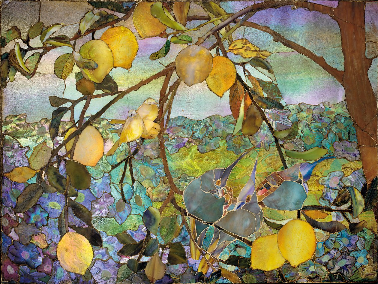 Painel de mosaico favorito, c.1910 de Tiffany Studios