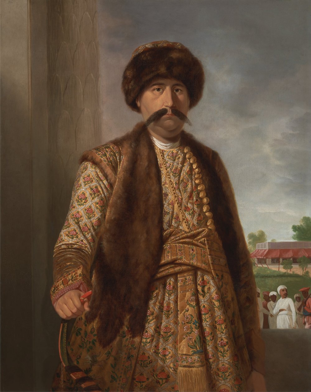Shuja-ud-daula, Nawab de Oudh de Tilly Kettle