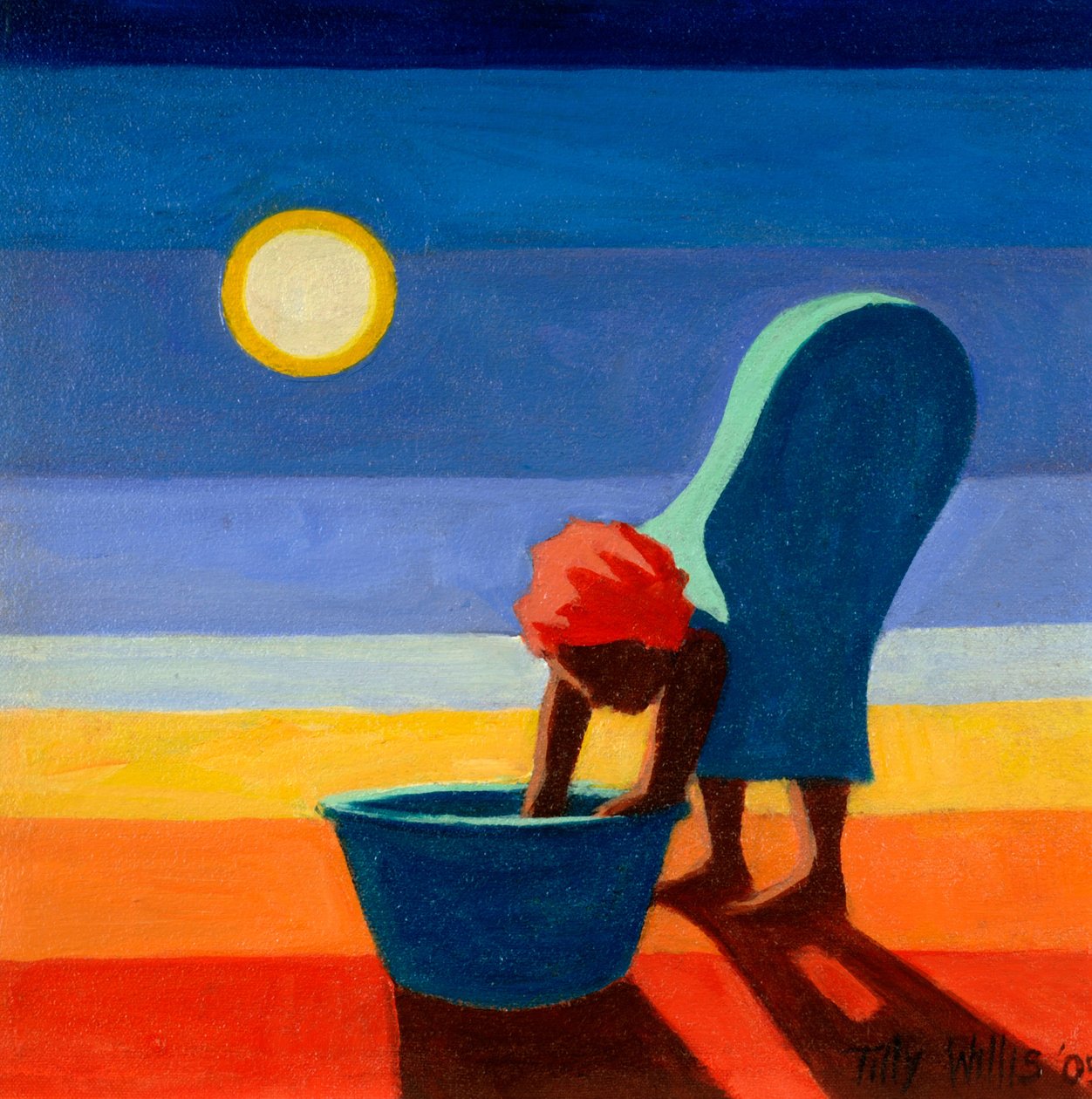 Mulher de flexão, 2005 de Tilly Willis