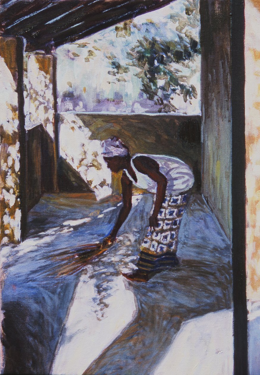 Girl Sweeping I, 2002 (ver também 188680-681) de Tilly Willis