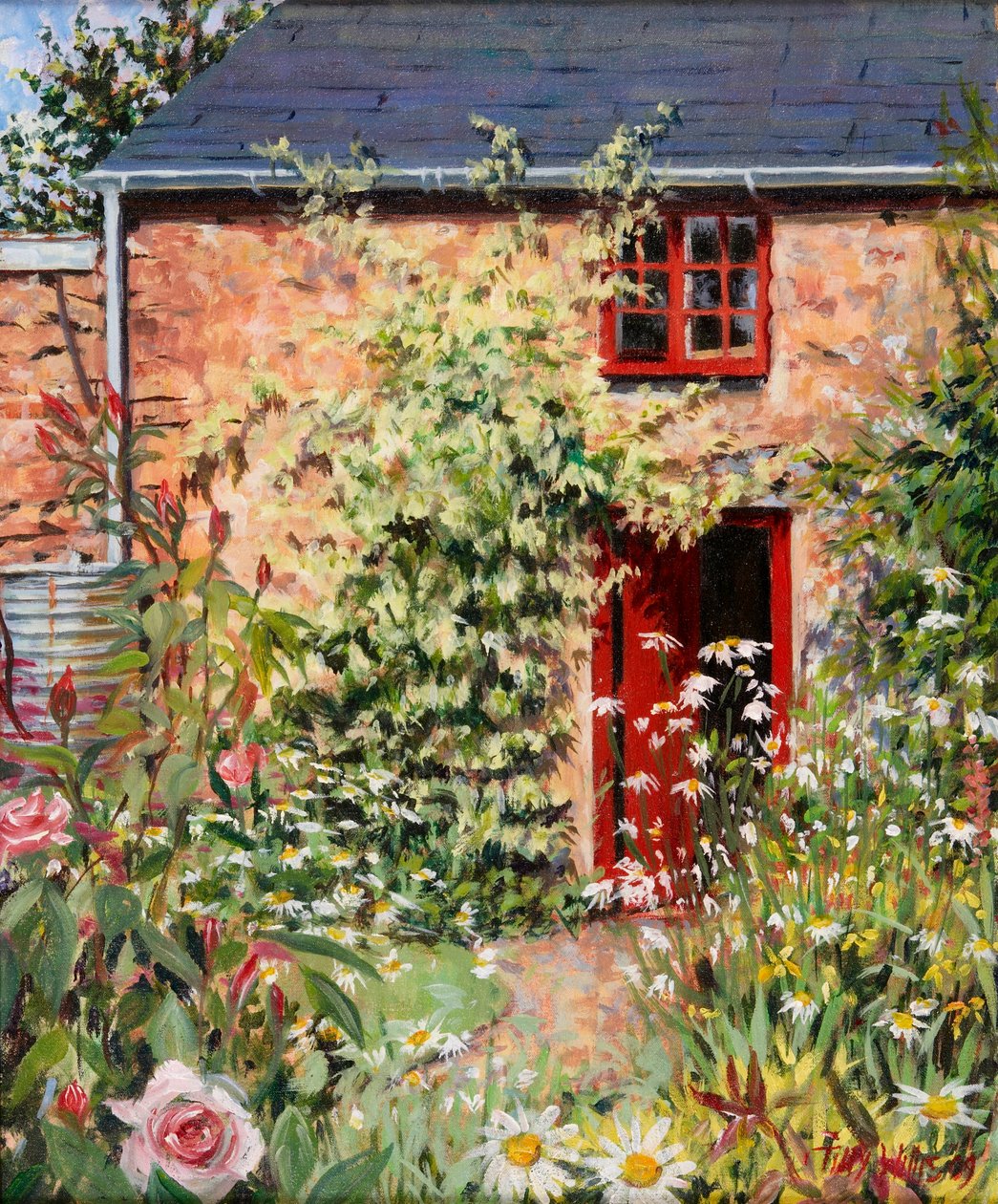 Porta do estúdio, 2009 de Tilly Willis