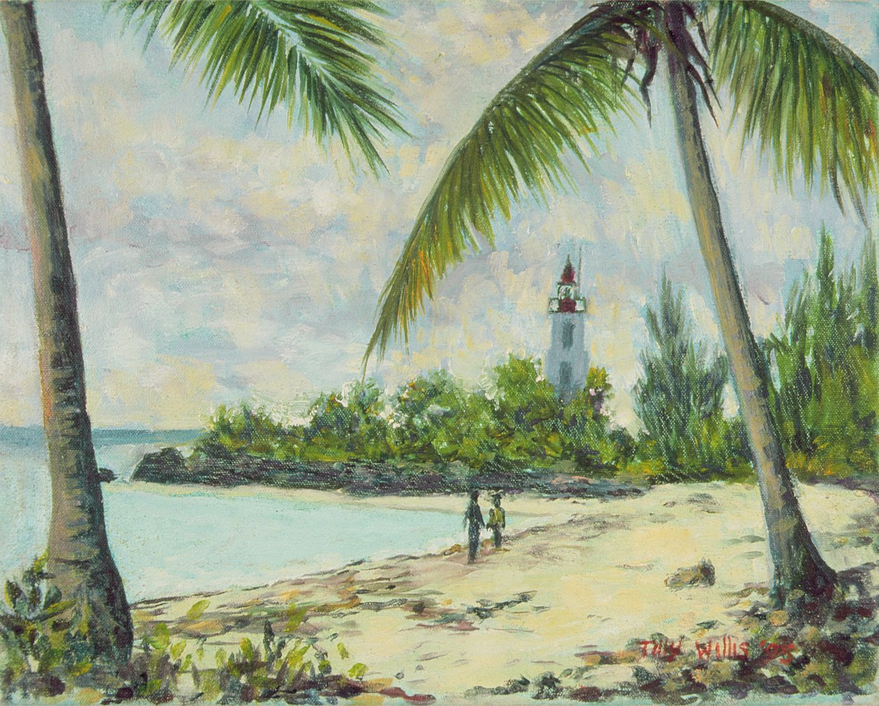 O farol, Zanzibar, 1995 de Tilly Willis