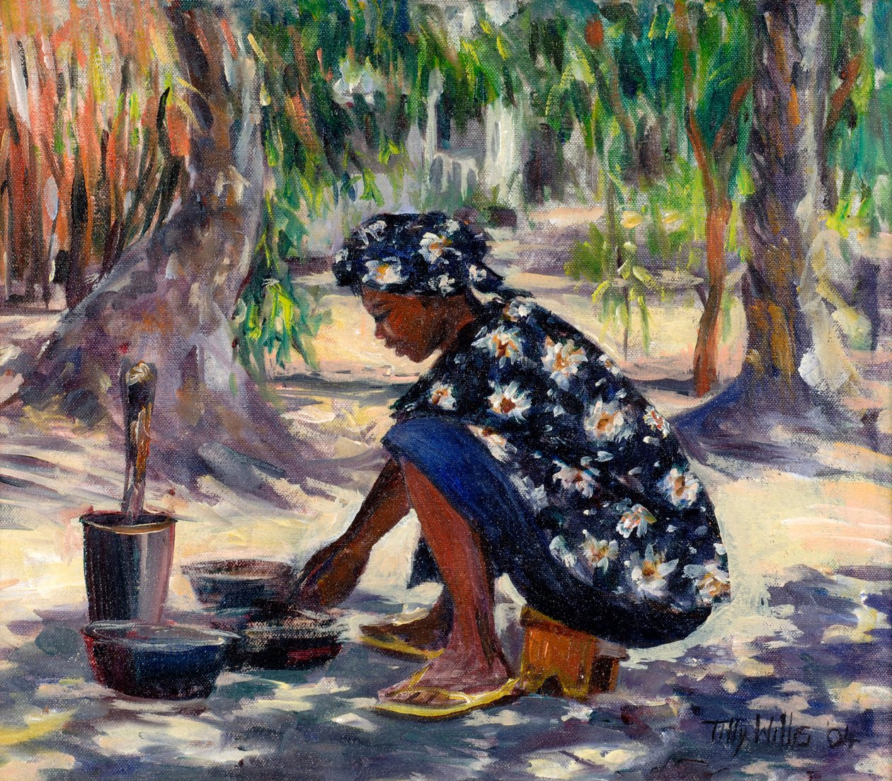 Mulher Cozinhando, 2004 de Tilly Willis