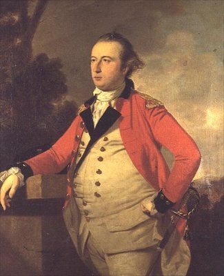 Retrato do Capitão Robert Stewart de St. Fort, Fife de Tilly Kettle
