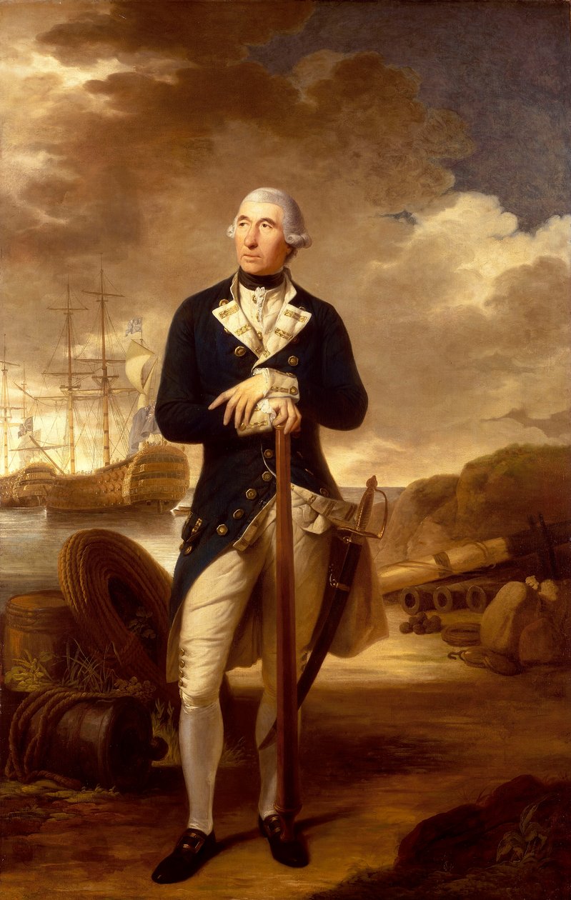 Contra-almirante Richard Kempenfelt (1718-1782) de Tilly Kettle
