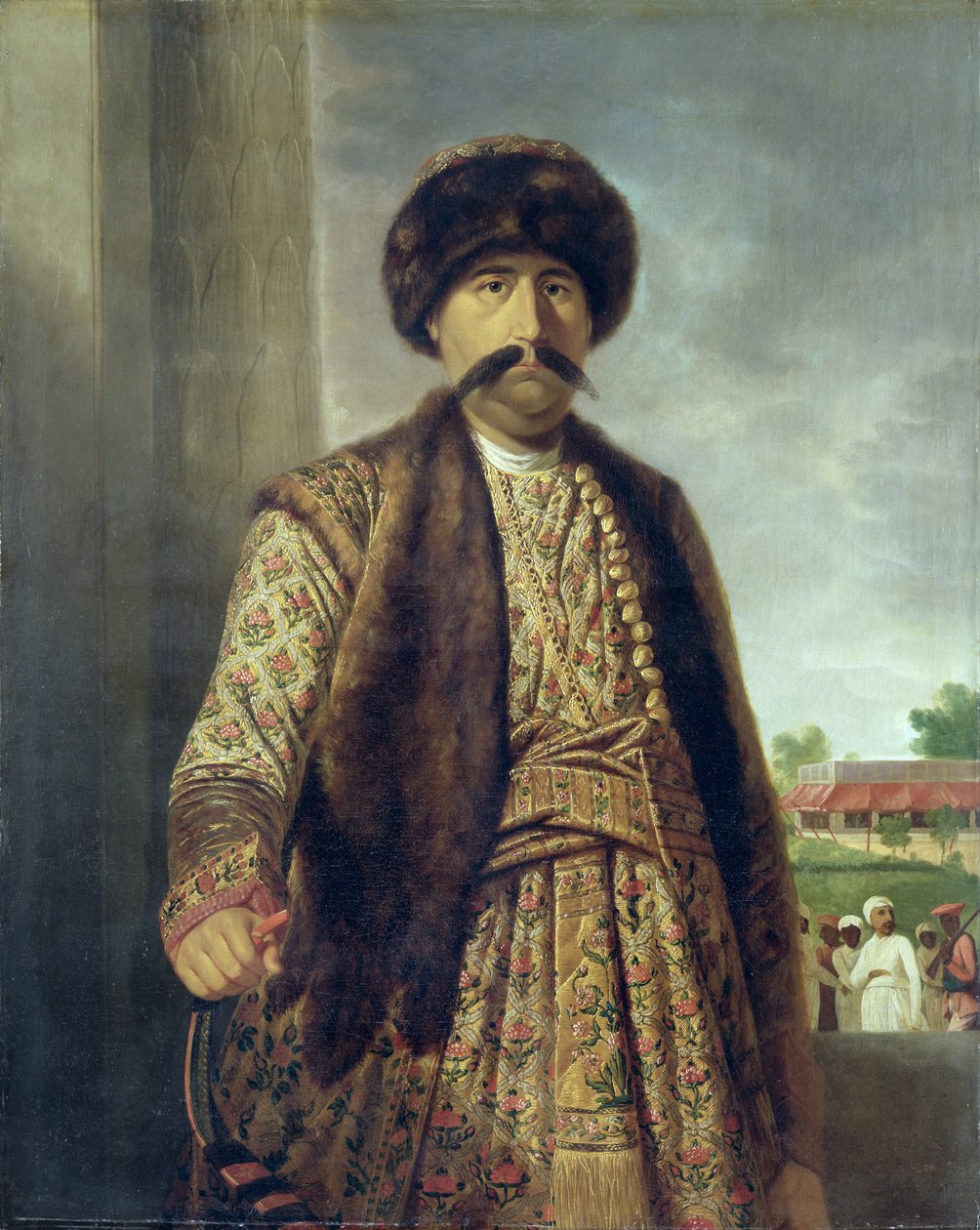 Shuja-ud-Dawlah (1754-75), Nawab de Oudh de Tilly Kettle