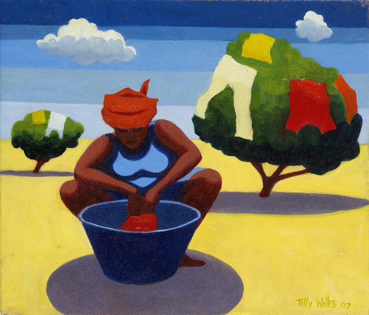 Um dia de secagem, 2007 de Tilly Willis
