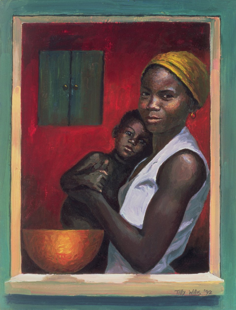 Através da janela, 1992 de Tilly Willis
