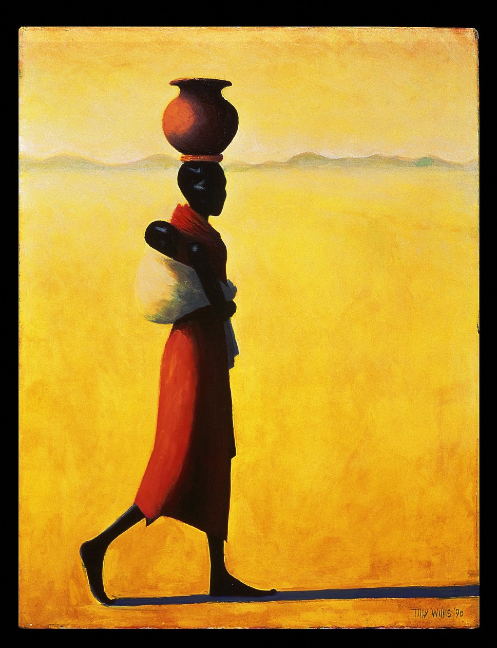 Mulher andando, 1990 de Tilly Willis