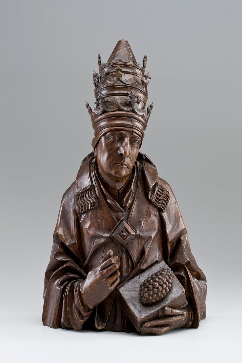 Busto de São Urbano. c.1500 (madeira de tília) de Tilman Riemenschneider