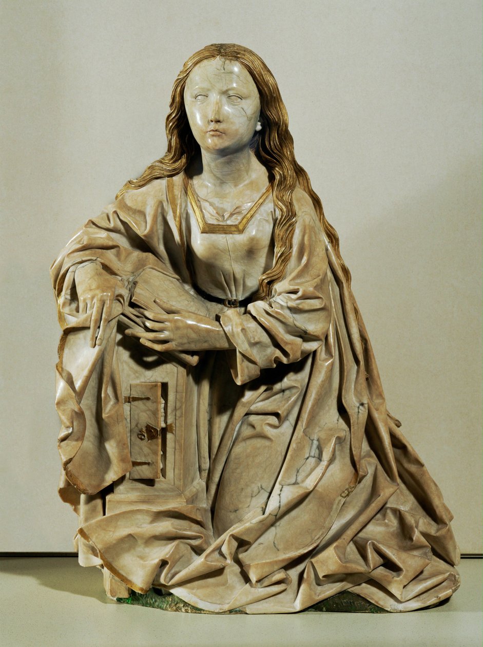 Virgem da Anunciação ... de Tilman Riemenschneider