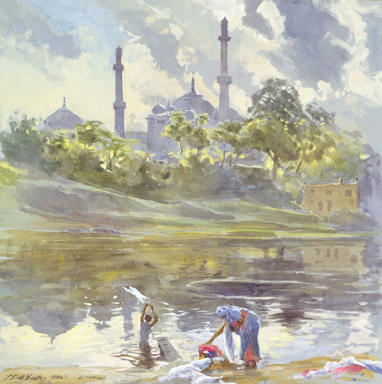 Lucknow, Uttar Pradesh, Índia, 1992 (wc) de Tim Scott Bolton