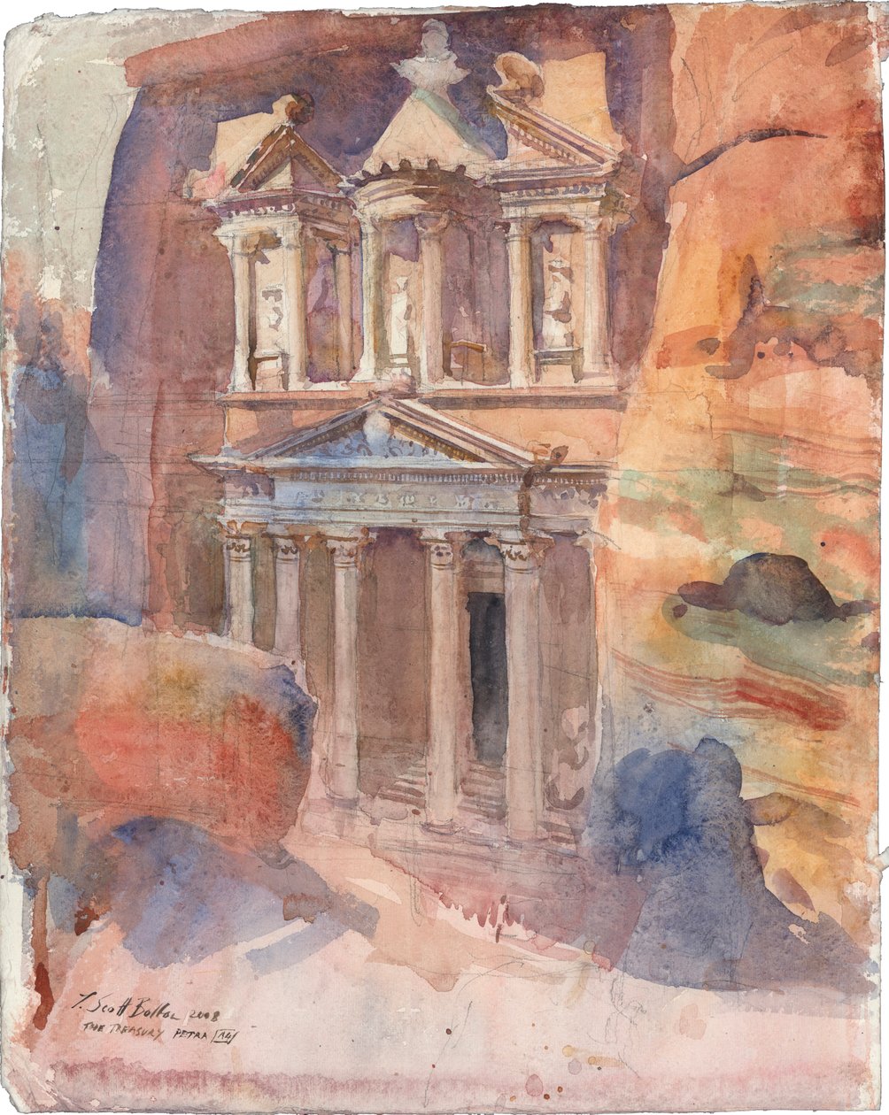 Petra Jordan, 2008 (wc no papel) de Tim Scott Bolton