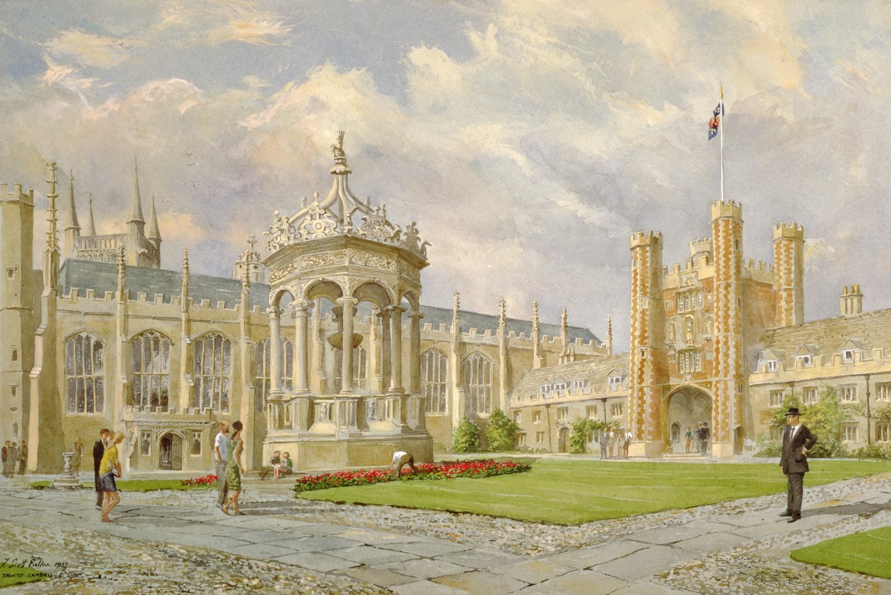 Trinity College, Cambridge, 1989 (wc) de Tim Scott Bolton