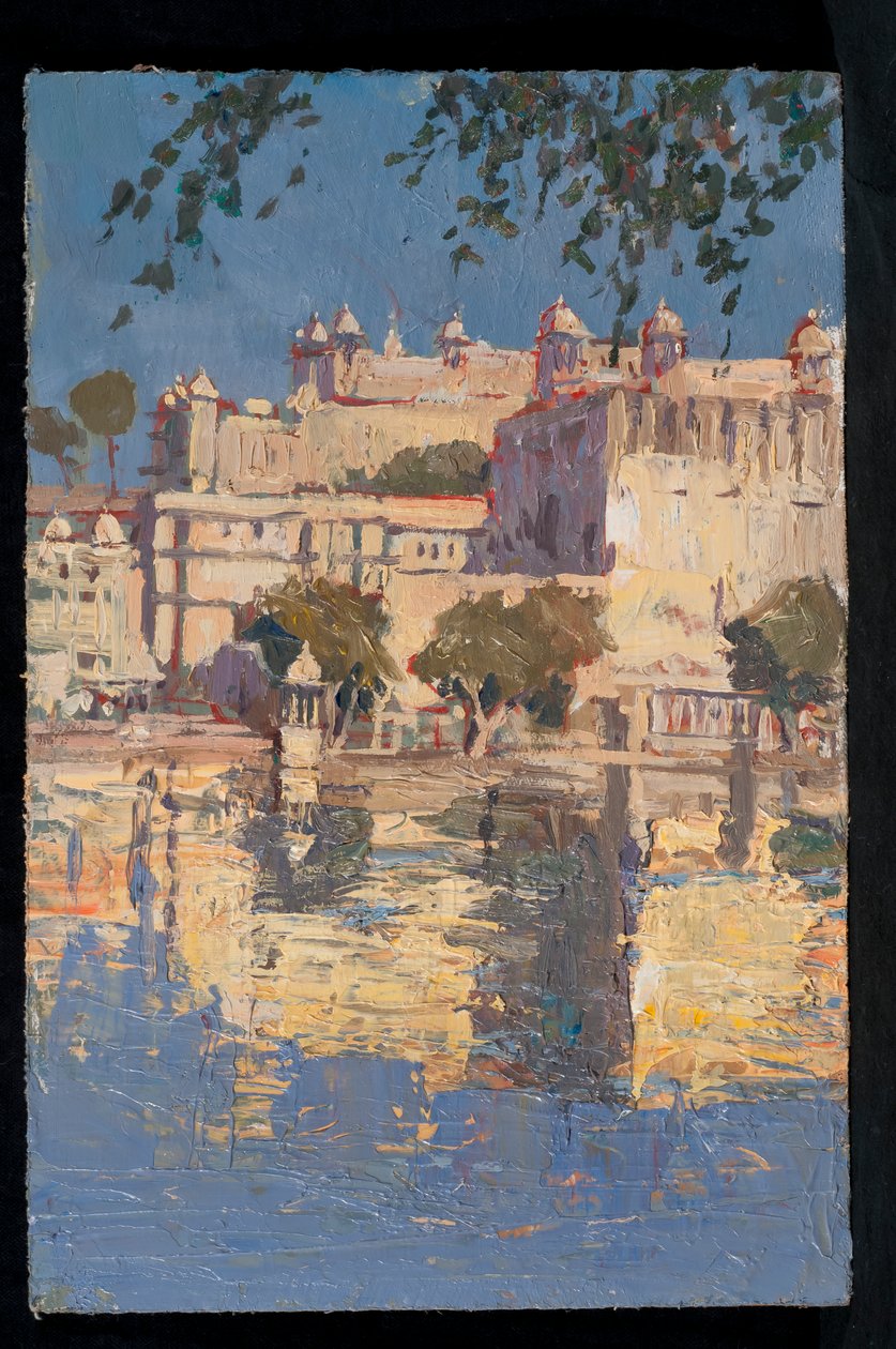 Reflexões do Palácio da Cidade de Udaipur de Tim Scott Bolton