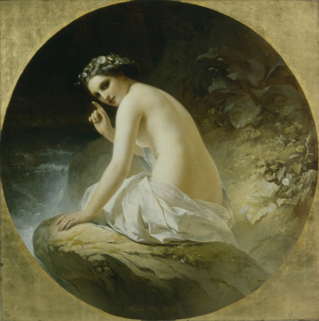 Banhista, 1859 de Timofei Andreyevich Neff