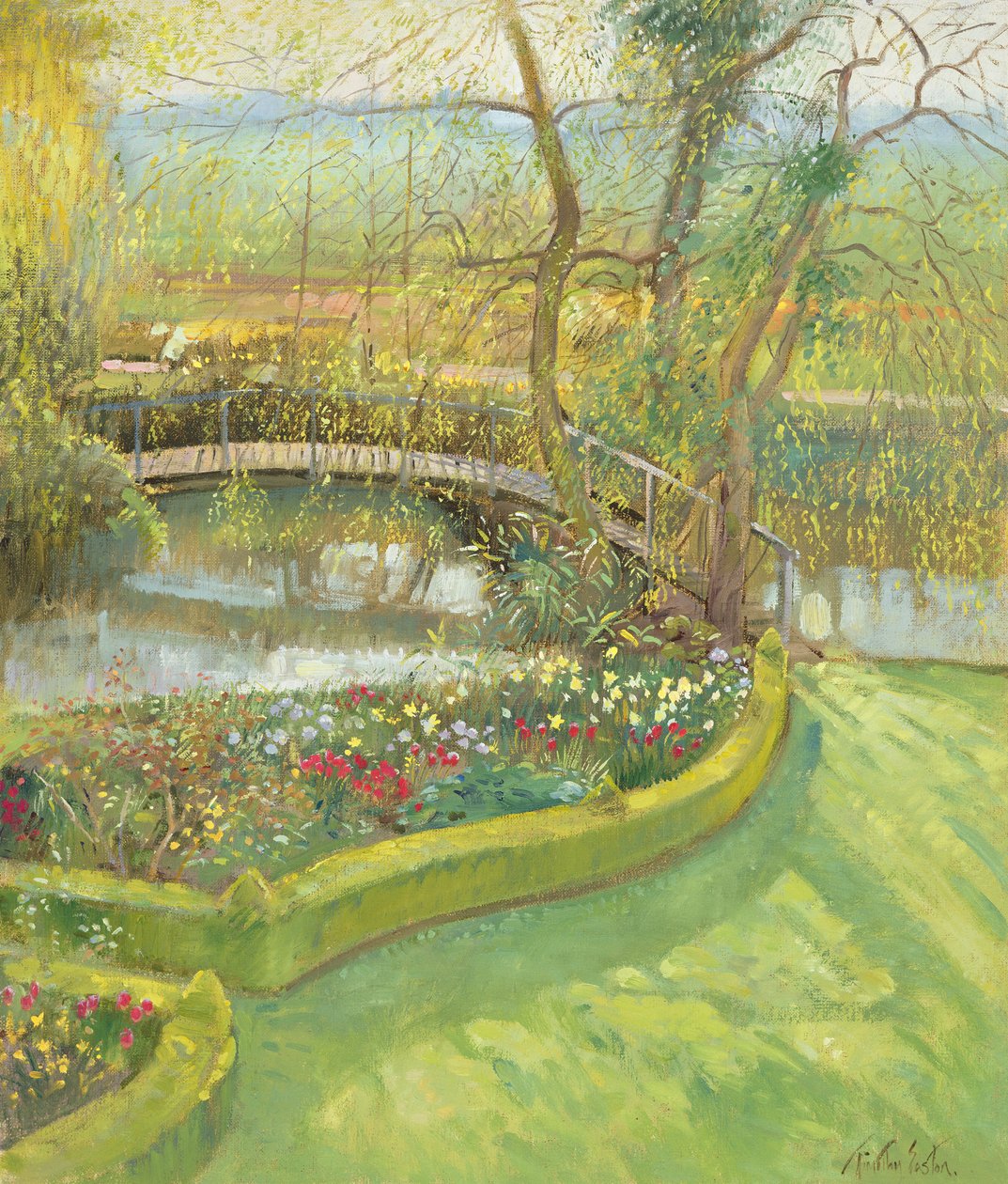 Ponte sobre o salgueiro, Bedfield de Timothy Easton