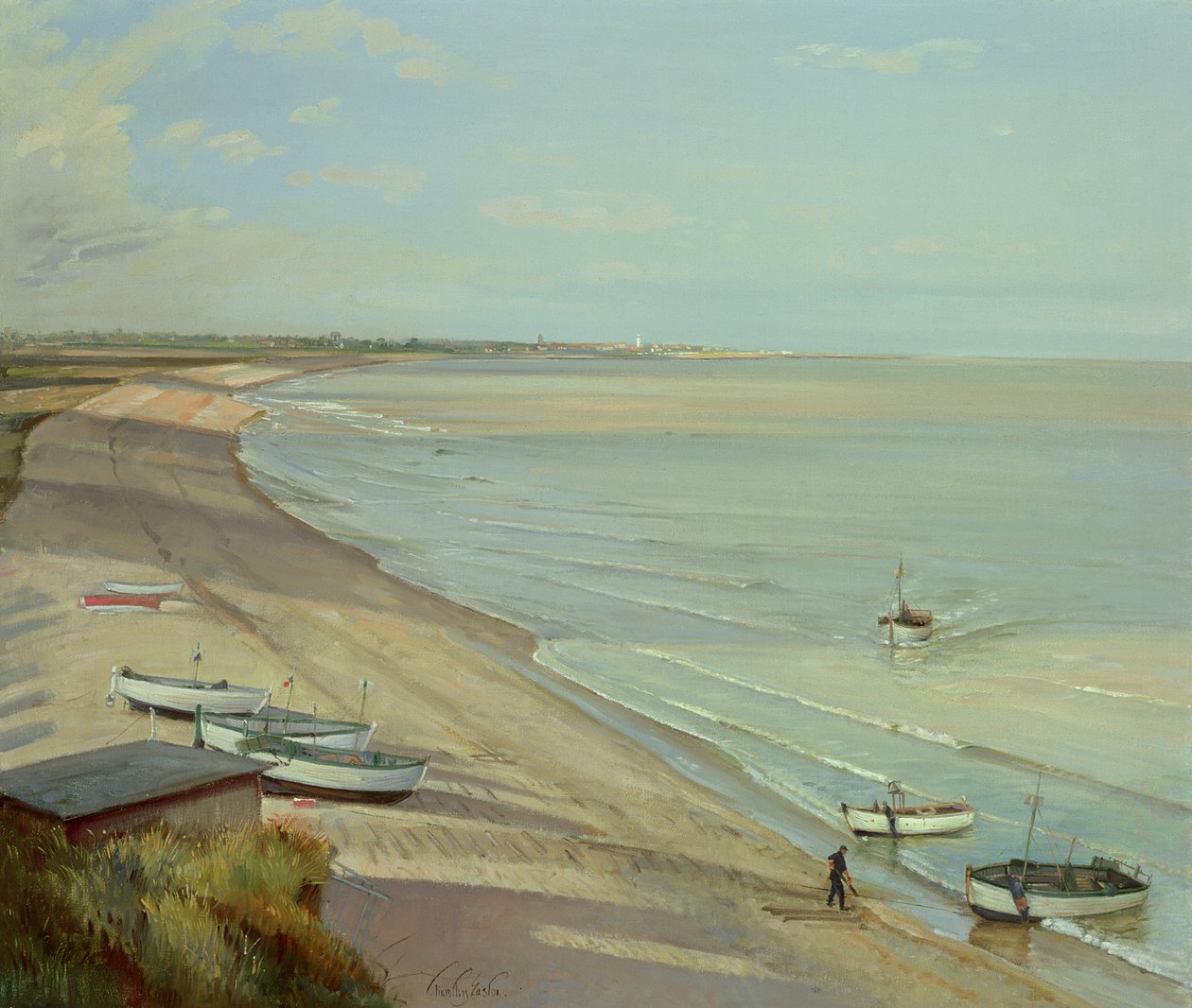 Trazendo a captura em terra de Timothy Easton