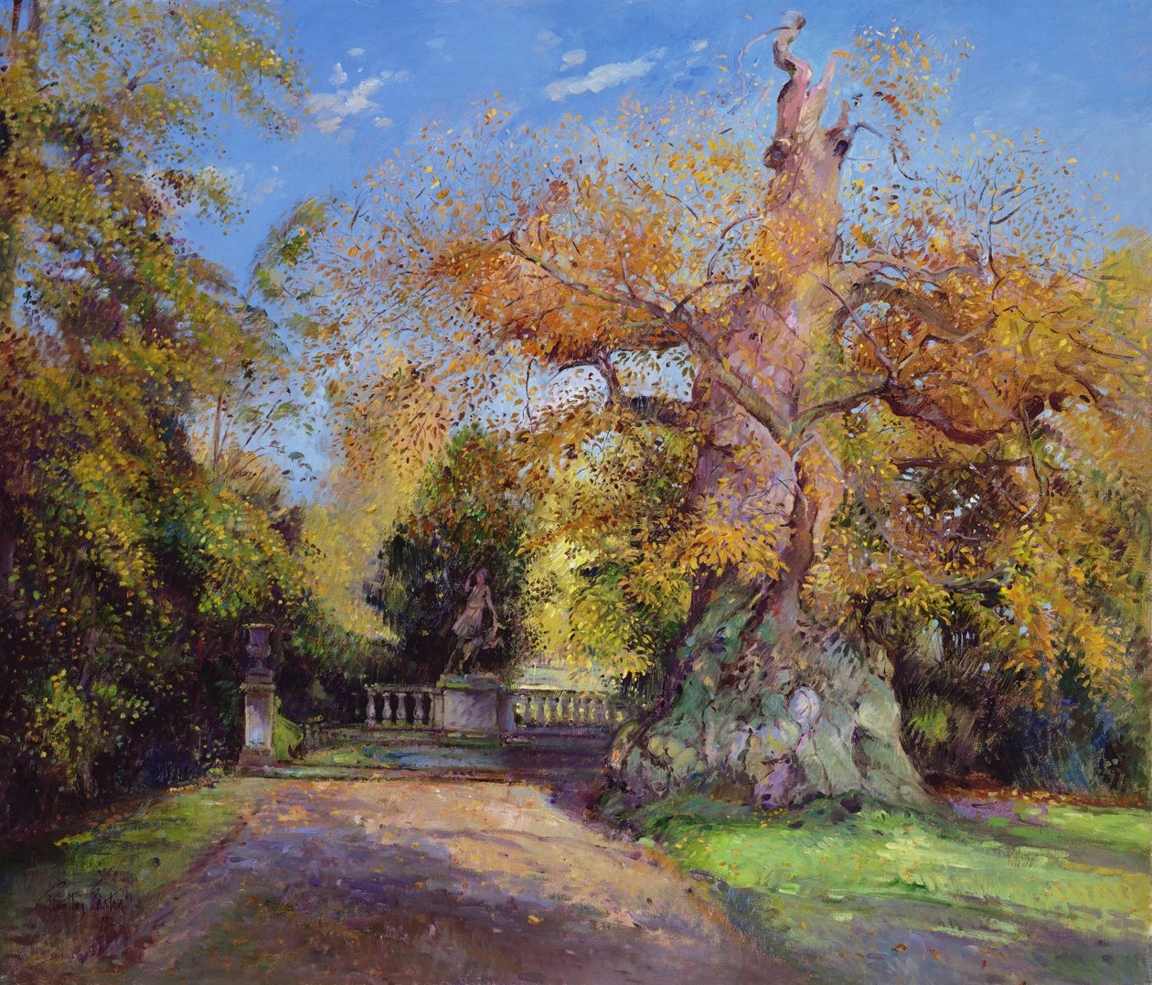 Diana na Avenida Chestnut, Parque Shrubland, Suffolk de Timothy Easton