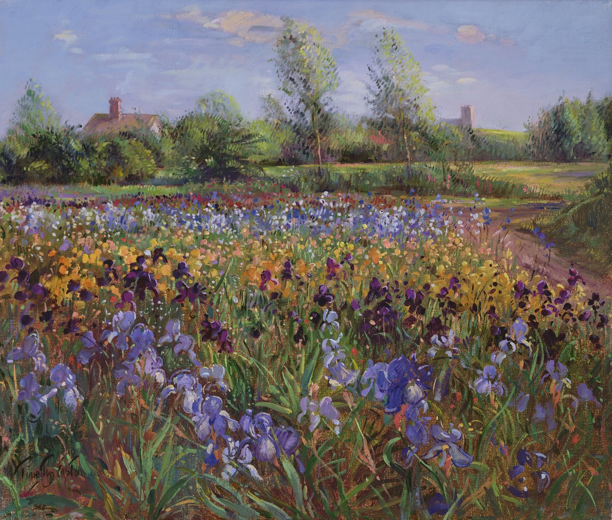 Íris e Burgate Green de Timothy Easton