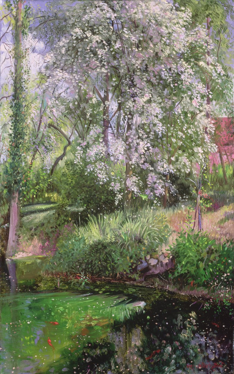 Pétalas de maio na borda do fosso de Timothy Easton